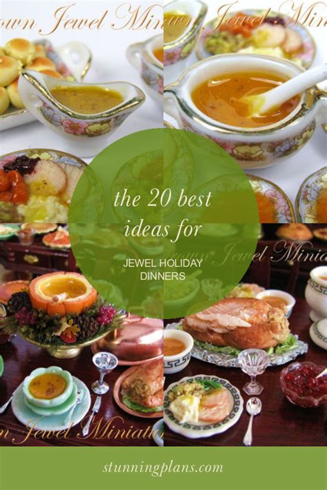 I wasn't sold on cranberry sauce until my friend jess visited me for thanksgiving many years ago and insisted we. The 20 Best Ideas for Jewel Holiday Dinners - Home, Family ...