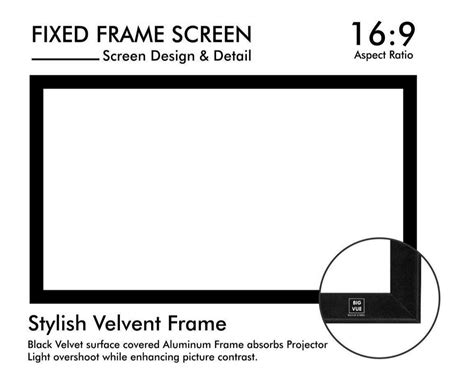 White Fixed Frame Screen Screen Size 110 At Rs 11500 In Surat Id