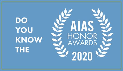 Do You Know The Honor Awards Aias