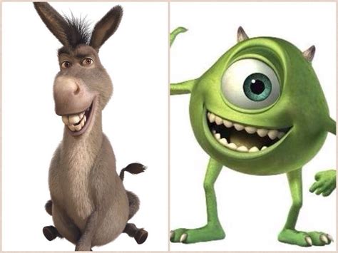 Day 7 Fave Sidekicki Have Two Donkey From Shreck And Mike