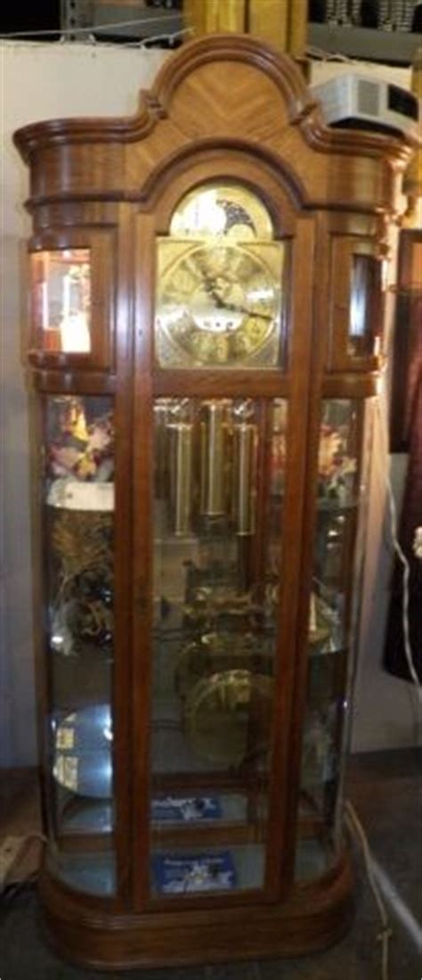 Curio Grandfather Clock Ridgeway Curio Grandfather Clock ...