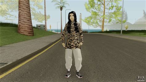 Tokyo Girl Re Skinned Hd 2x Resolution Para Gta San Andreas