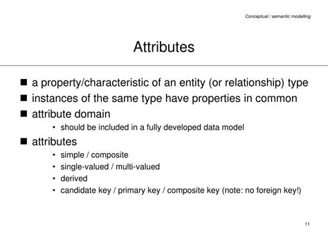 Ppt Conceptual Semantic Modelling Powerpoint Presentation Free