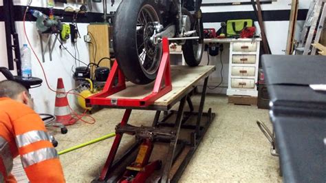 Diy Motorcycle Jack Stand Do It Your Self