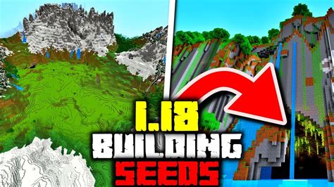 Best Minecraft 118 Seeds For Building Bedrock And Java Youtube