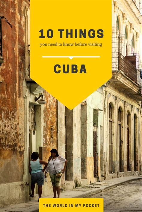 10 Things You Need To Know Before Going To Cuba Caribbean Travel
