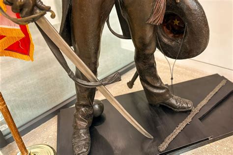 Unveiling Of Lt Colonel William Barret Travis Statue At The Alamo