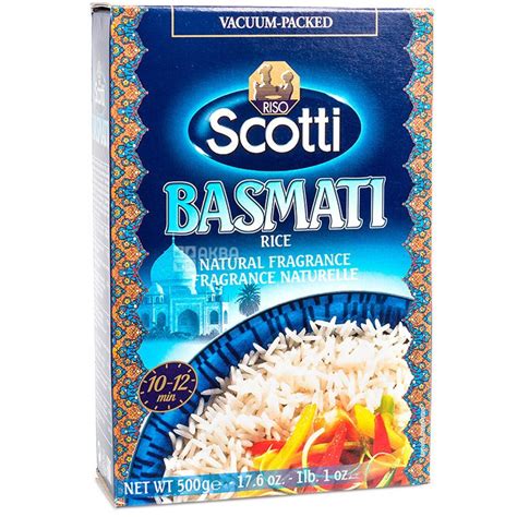 For best results soak the rice in water 1hour prior to cooking. Buy Scotti rice (Scottie) Basmati Indian, 500 g with ...