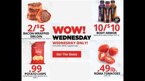 Hy Vee Wow Wednesday Super Hot Deals Coupons 3 Day Sale And June Month