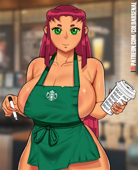 Post 4605344 Coldarsenal Dc Dcau Iced Latte With Breast Milk Meme Starbucks Starfire Teen Titans