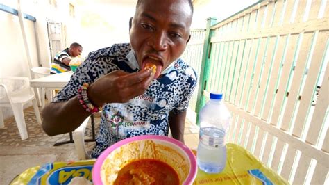 Incredible African Street Food Eating Fufu Unesco Slave Castle Tour