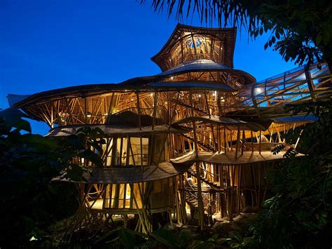 Bamboo Building Bamboo Architecture Bamboo House