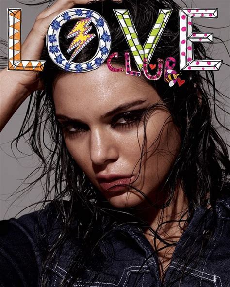 Kendall Jenner Love Magazine 2016 02 Gotceleb
