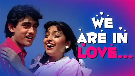 We Are In Love Aamir Khan Juhi Chawla Love Love Love Youtube Music