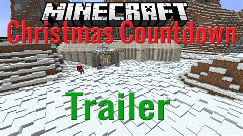 Minecraft Christmas Countdown 2017 Trailer Starts Dec 19th YouTube
