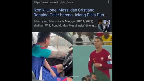 Messi Dan Ronaldo Garuk Biji Meme Youtube