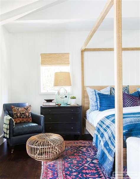A Gorgeous Indigo Boho Eclectic Bedroom Designed By Amber