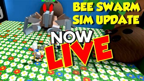 If that doesn't help, try this link. **NEW** BEE SWARM SIMULATOR UPDATE - NOW LIVE - YouTube