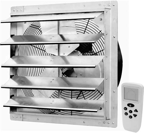 Iliving 18 Shutter Exhaust Fan With Wireless Smart Remote Controlled