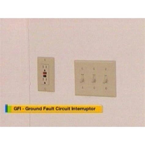 Electricalsafetytips Use Ground Fault Circuit Interrupters Gfcis To