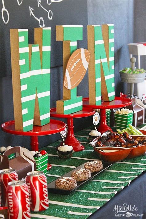 Football Party Ideas And Tailgating Tips Free Printables Michelles