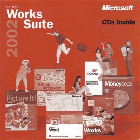 Microsoft Works Suite 2002 For Windows Ntxp Machines Microsoft