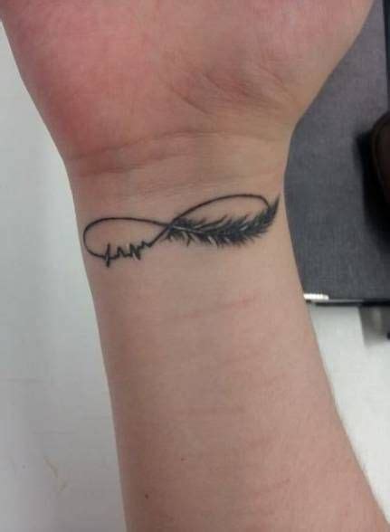 New Tattoo Wrist Feather Infinity Signs Ideas Infinity Tattoo On