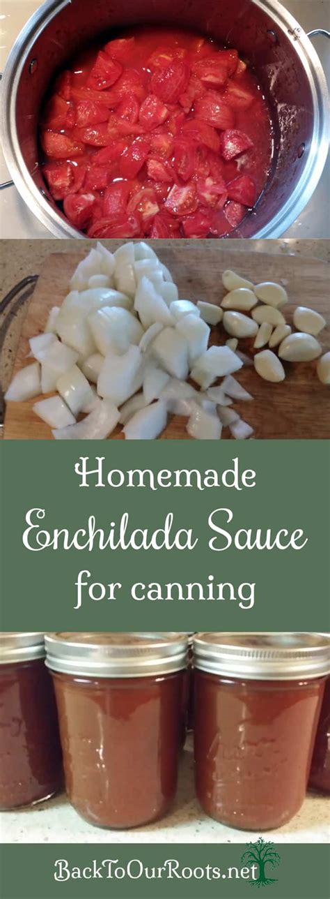 Make your enchilada sauce at home with canned tomato sauce seasoned with cumin, garlic powder, onion powder, and brown sugar. This is My Quest and Canning Homemade Enchilada Sauce ...