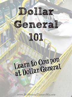 Dollar General Couponing 101 Mastering The Art Of Digital Savings