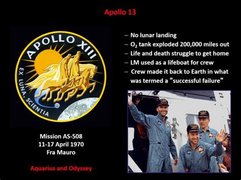 Apollo 13 White Eagle Aerospace