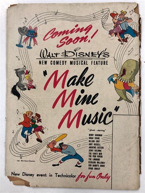 Walt Disneys Comics And Stories 67 April 1946 Pr Fr Classic Golden Age