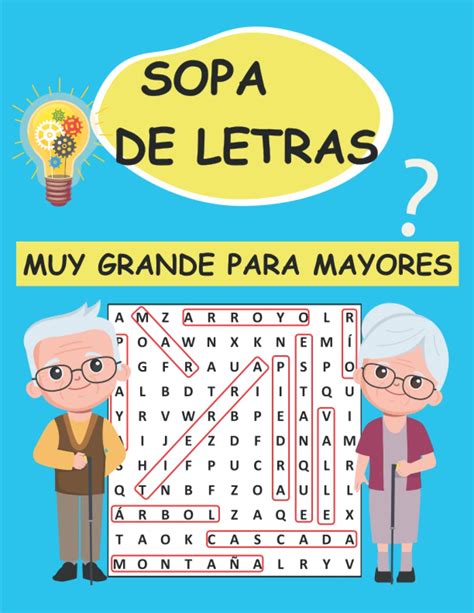 Buy Sopa De Letras Letra Muy Grande Para Mayores Crucigramas Para
