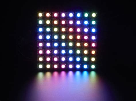 Electrons in the semiconductor recombine with electron holes. Flexible 8×8 NeoPixel RGB LED Matrix | Raspberry Pi в ...