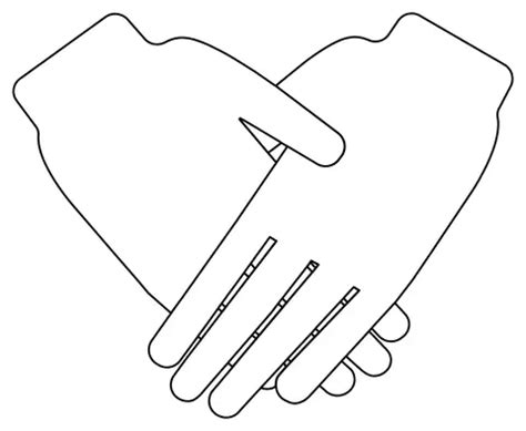 Holding Hands Coloring Pages Coloring Cool