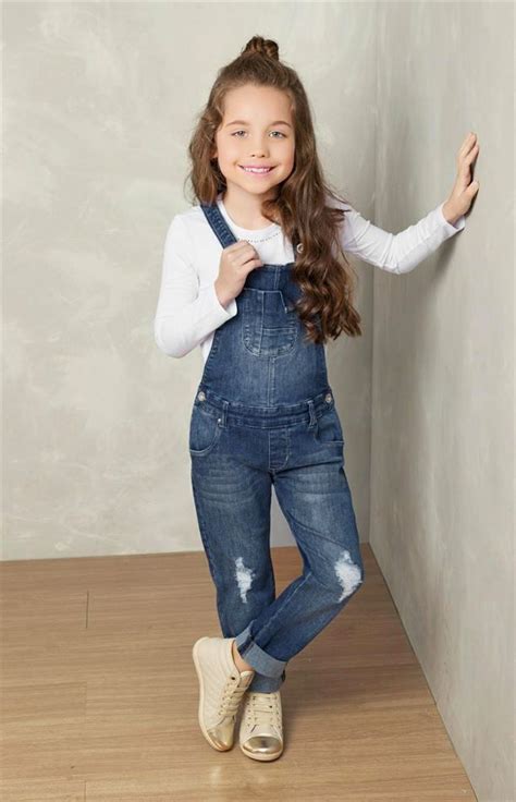 Catálogo De Promoções De Carinhoso Jardineira Jeans Infantil