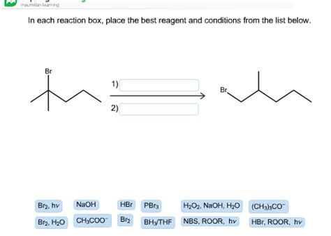 Answered: macmilan loarning In each reaction box,… | bartleby