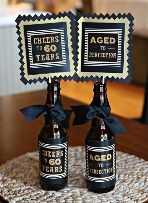 60TH BIRTHDAY DECORATIONS 60th Party Centerpiece Table | Etsy 60th