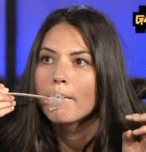 Licking Olivia Munn Gif Find Share On Giphy