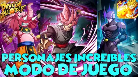 If you have also comments or suggestions, comment us. DRAGON BALL IDLE PERSONAJES INCREIBLES MODO DE JUEGO - YouTube