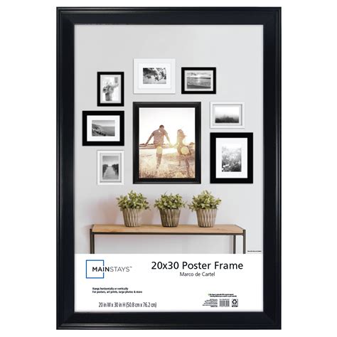 Mainstays 20x 30 Casual Picture And Poster Frame Black