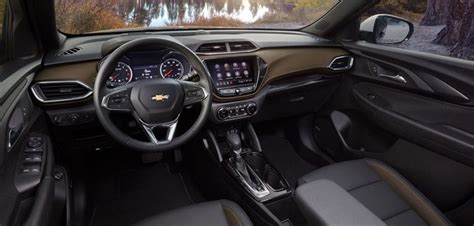 A Close Look At The 2021 Chevy Trailblazer Interior Features Andy