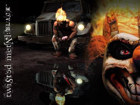 Twisted Metal Black Sweet Tooth Wallpapers Wallpaper Cave
