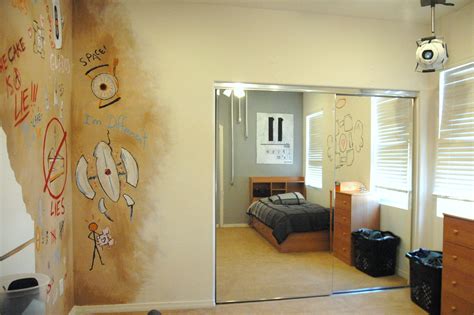 Portal 2 Themed Bedroom With Pictures Instructables