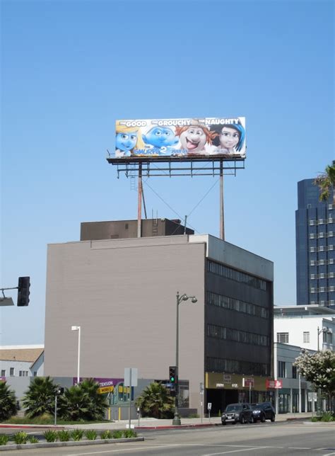 Daily Billboard The Smurfs Movie Billboards Advertising For