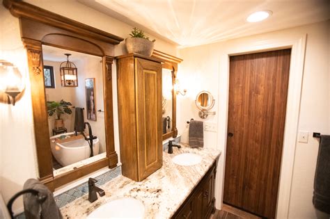 Custom Cabinetry In Master Bath Pinnacle Homes Inc