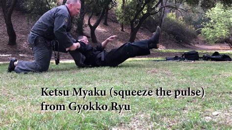 Ketsu Myaku Gyokko Ryu Koshijutsu Bujinkan Budo Youtube