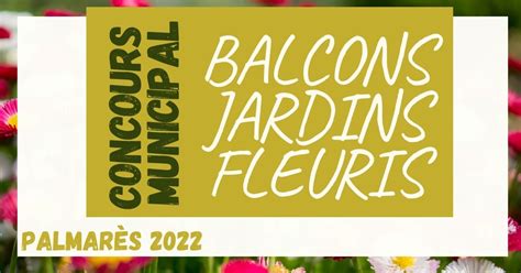 Concours Municipal Balcons Et Jardins Fleuris Palmarès 2022 Ville De Guéret Site Officiel