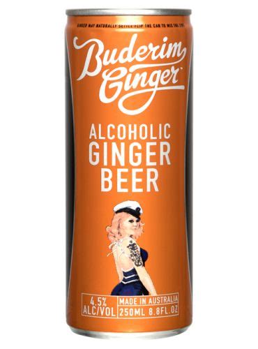 Alcoholic Ginger Beer 330ml Buderim Ginger