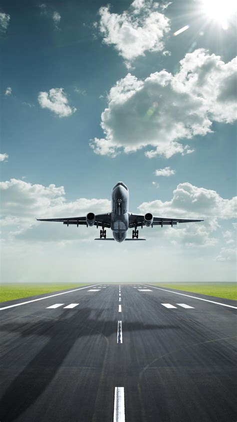 Plane Airport Wallpaper For Iphone X 8 7 6 Free Download On