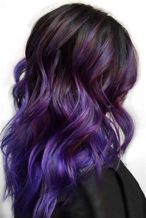10 best lavender hair dyes of june 2021. 15 Trendy Purple Balayage Hair Ideas - Styleoholic